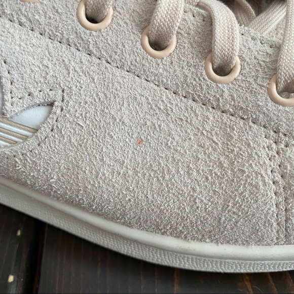 Adidas Stan Smith Suede Shoes Linen size 7 - Picture 4 of 11